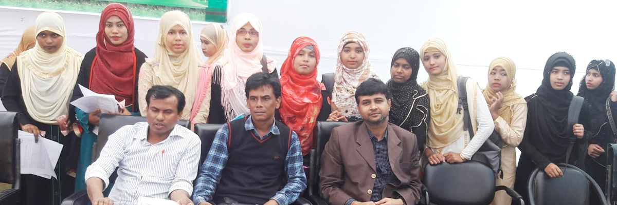 এসএসসি পরীক্ষার্থীদের বিদায় অনুষ্ঠান